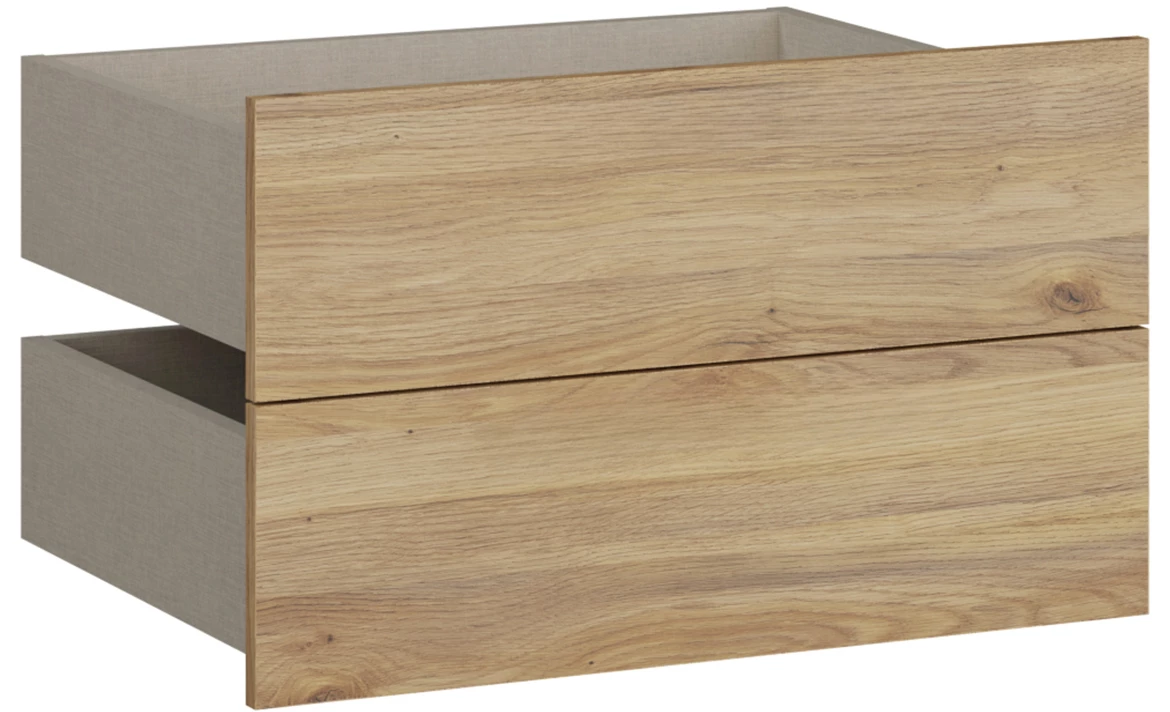 Moduklix 2-delni set fioka 49.4x38 cm maubella hrast