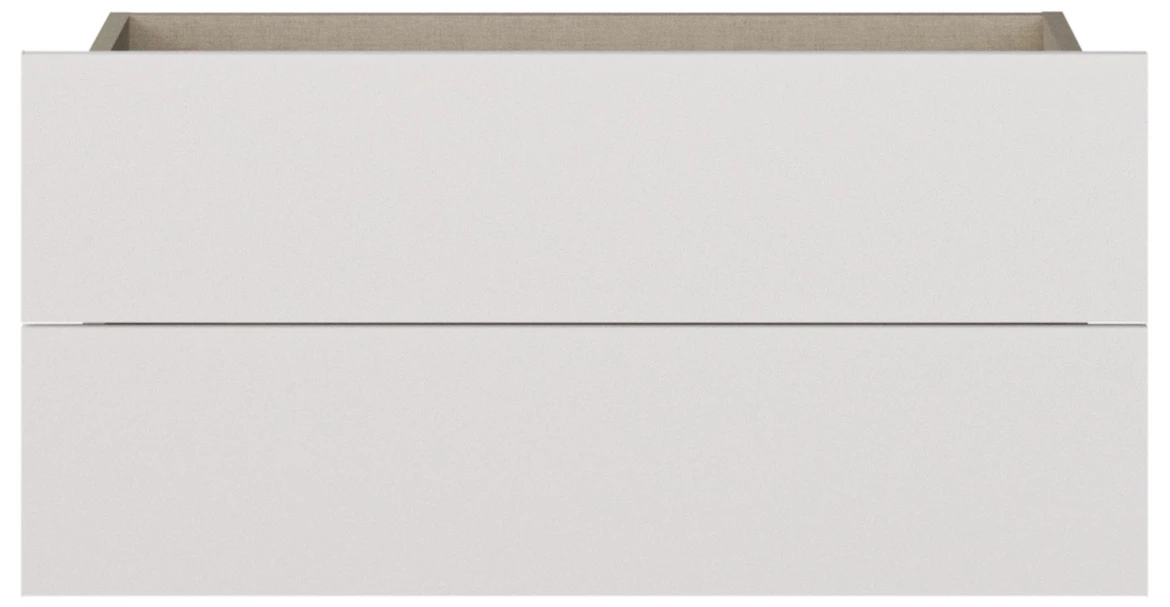 Moduklix set fioka od 2 dela 74.1x38 cm bela