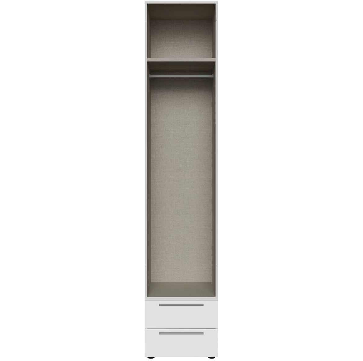 Moduklix 2-delne fioke 49.4x38 cm bela