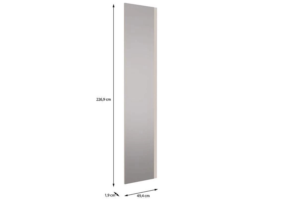 Moduklix fronta ormara sa ogledalom 49.4x226.9 cm pešcano bež
