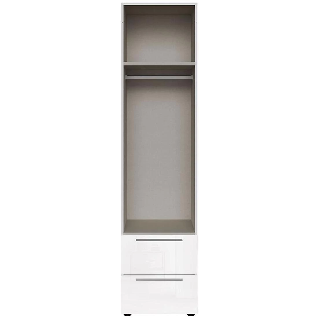 Moduklix fioke 2 kom za korpus 49.4x50.8 cm beli sjaj