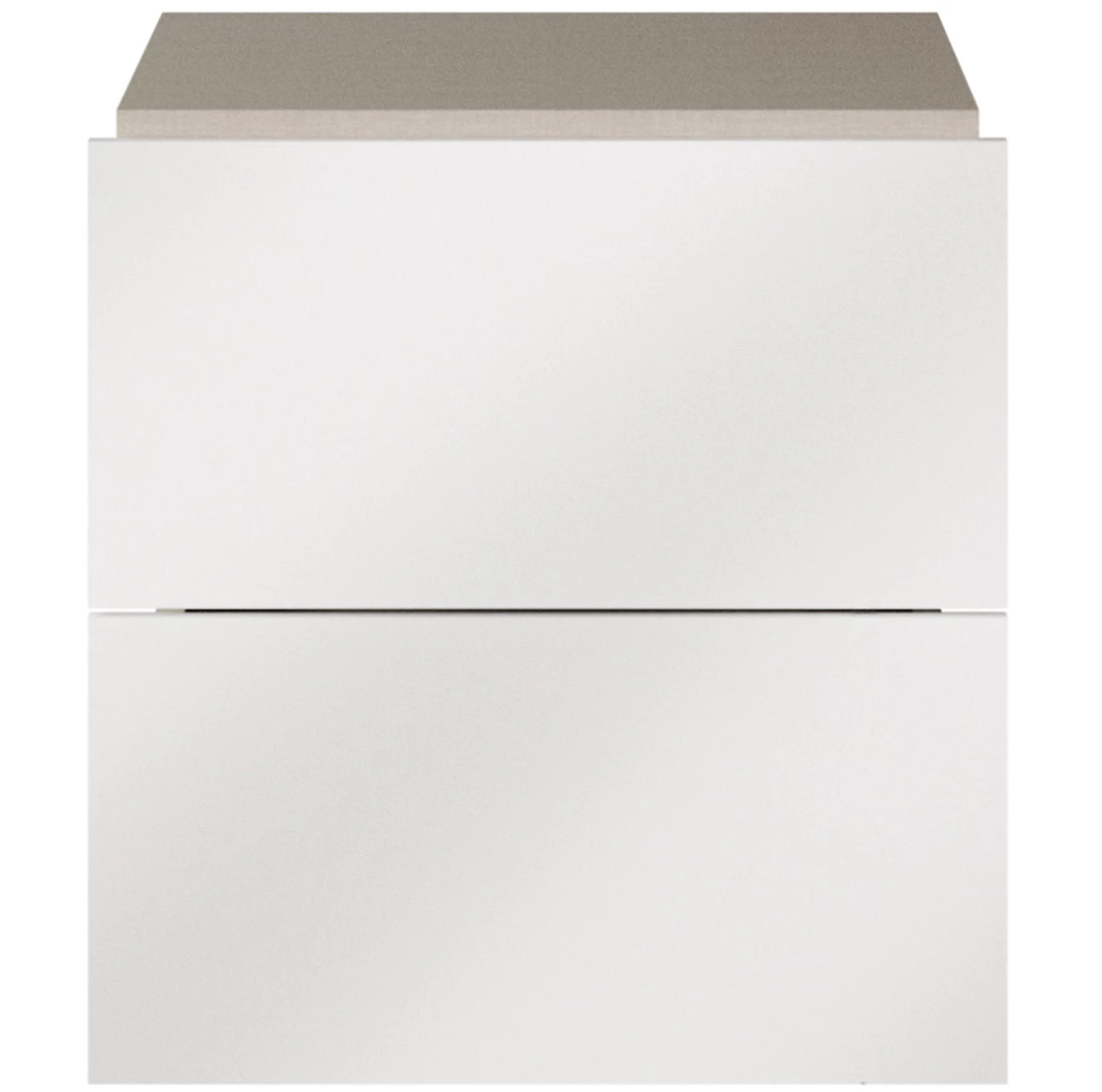 Moduklix fioke 2 kom za korpus 49.4x50.8 cm beli sjaj