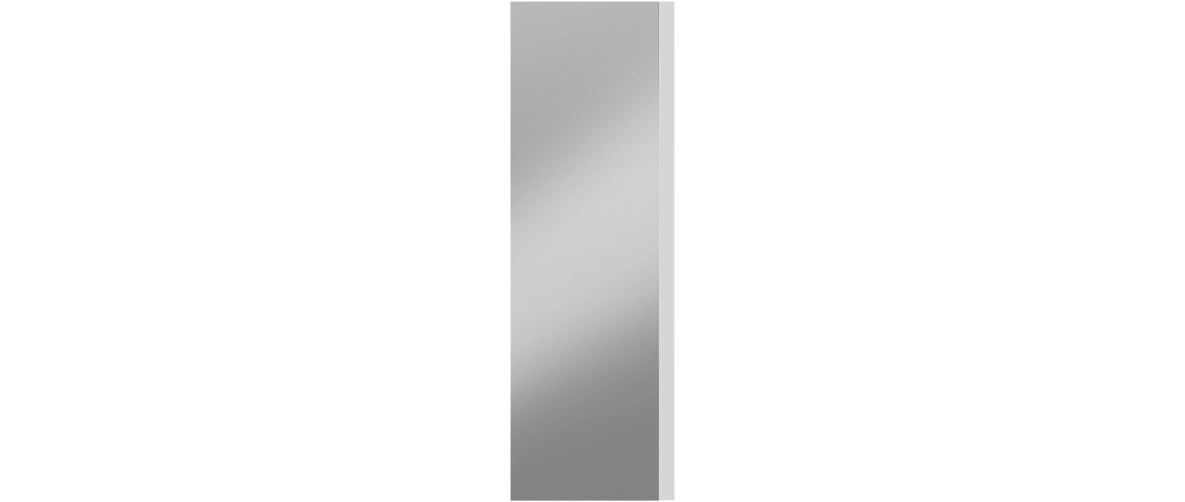 Moduklix fronta ormara sa ogledalom 49.4x1.9x150.1 cm bela