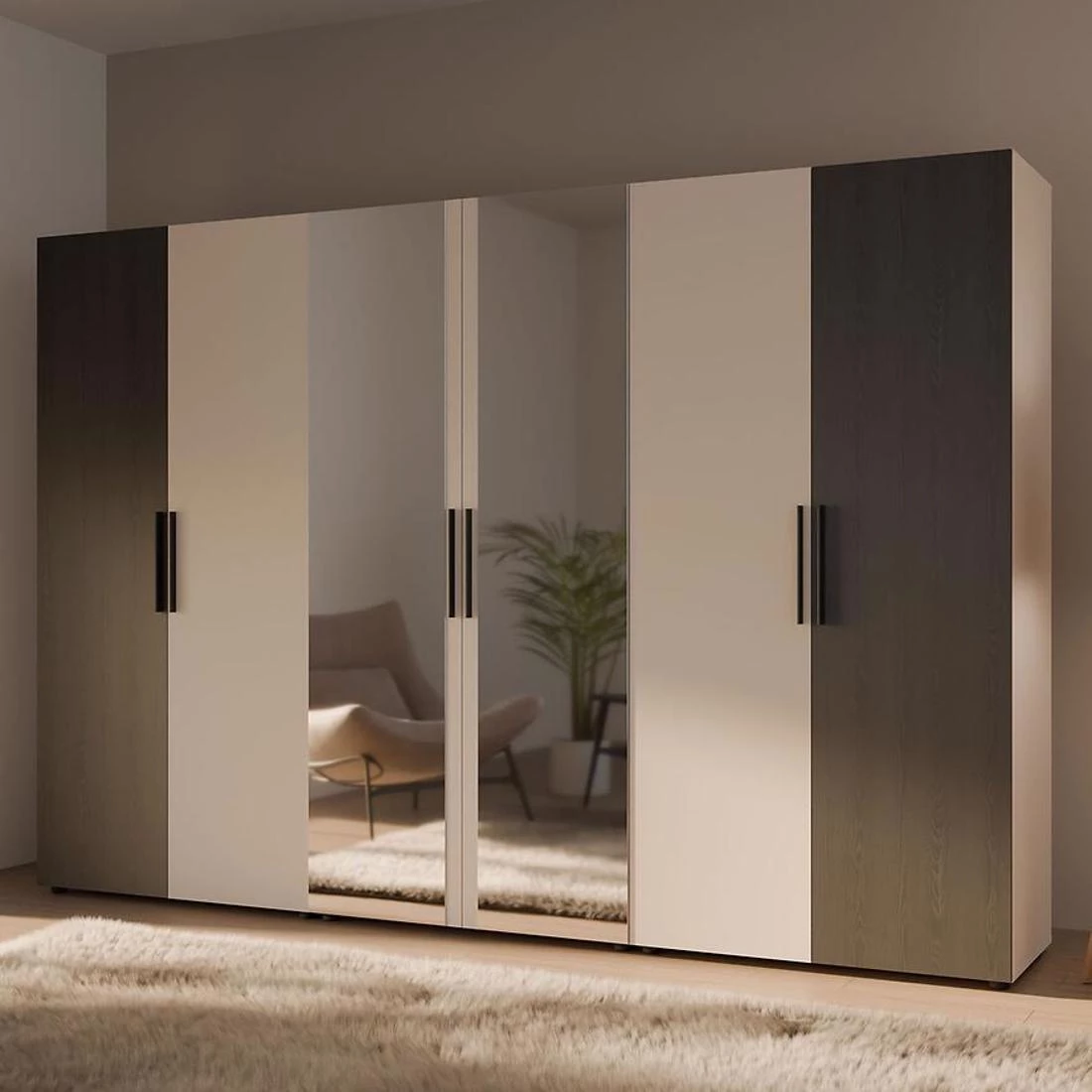 Moduklix garderober 49.7x230.1 cm hrast
