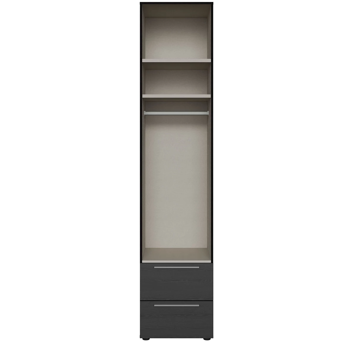 Moduklix garderober 49.7x230.1 cm hrast