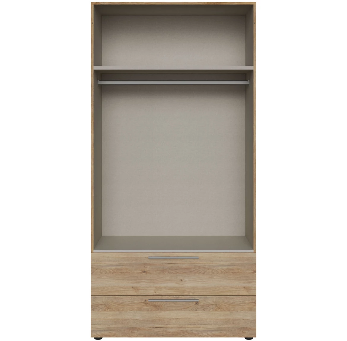 Moduklix garderober 99.4x204.5 cm hrast