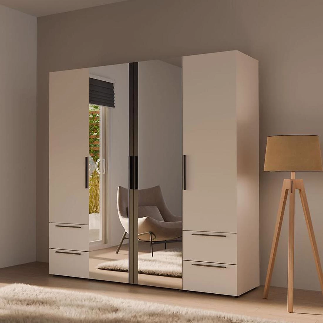 Moduklix korpus garderobera 49.7x230.1 cm pešcano bež