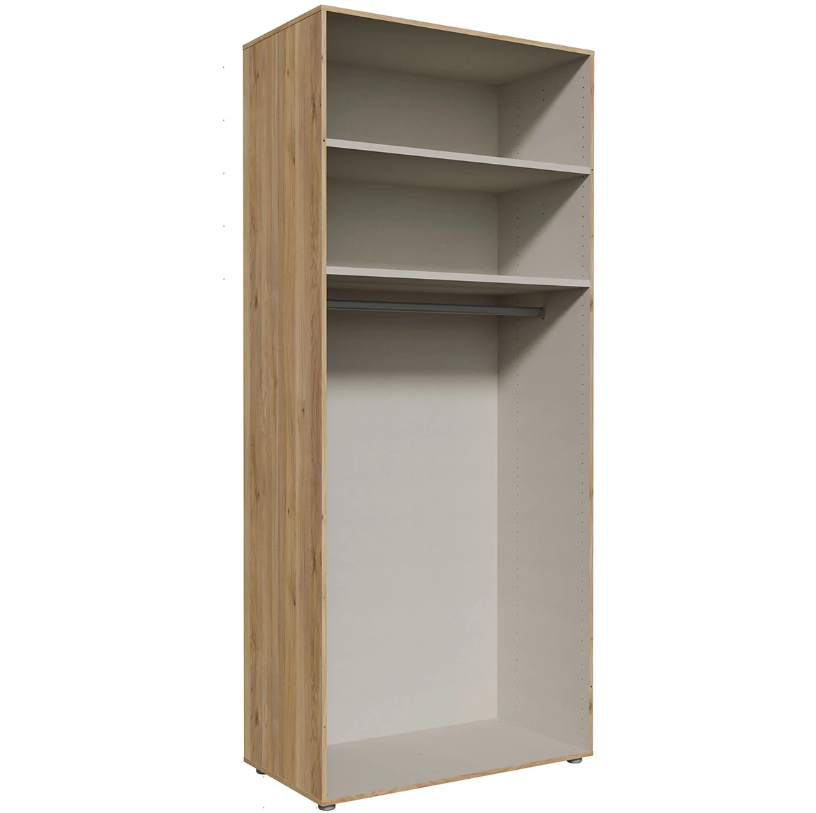 Moduklix korpus garderobera 99.4x230.1 cm moubella hrast