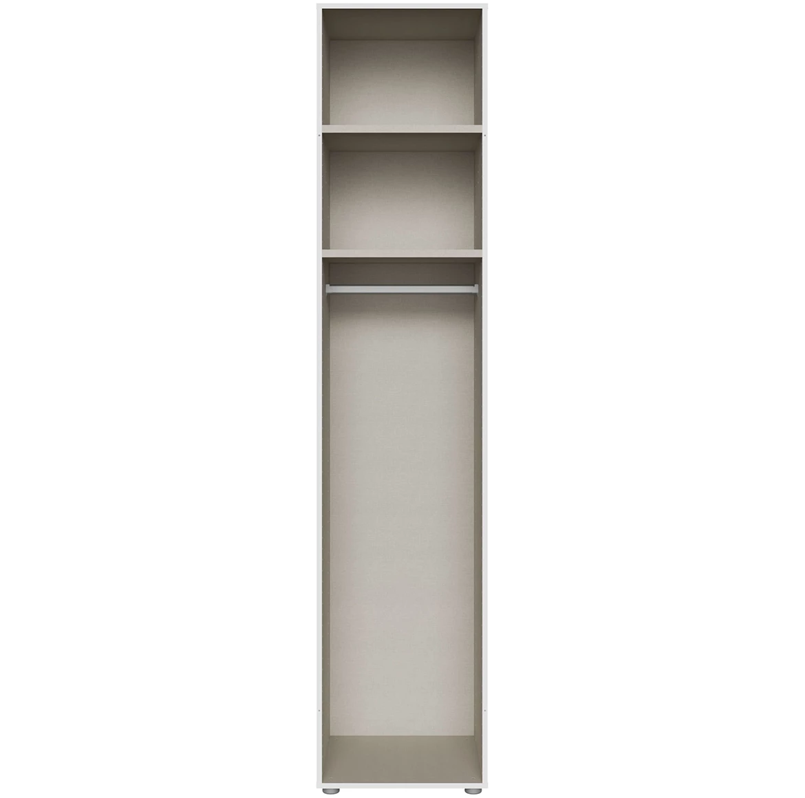 Moduklix korpus garderobera 49.7x230.1 cm beli