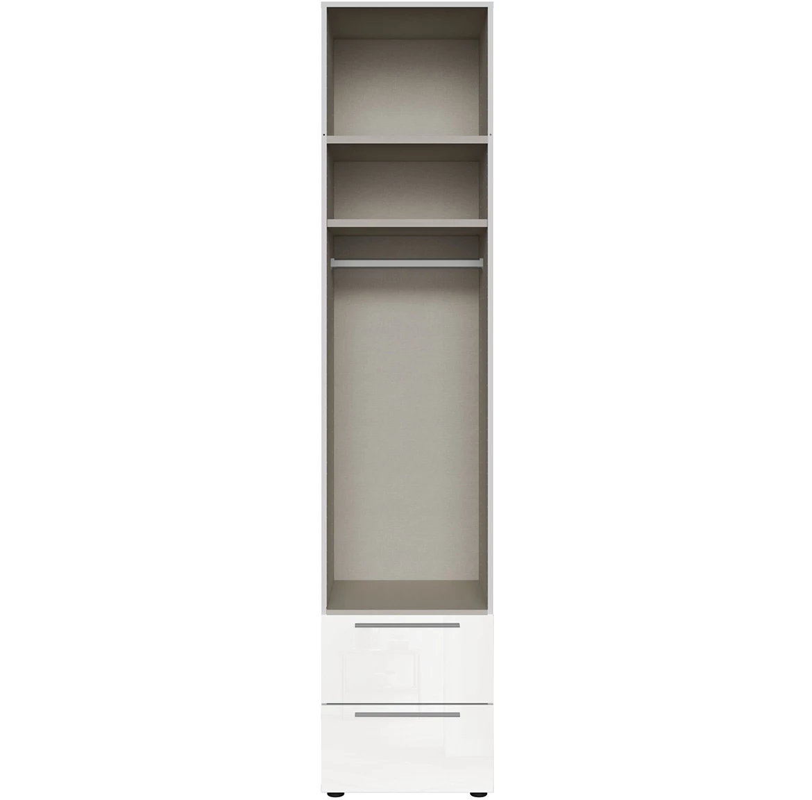 Moduklix korpus garderobera 49.7x230.1 cm beli