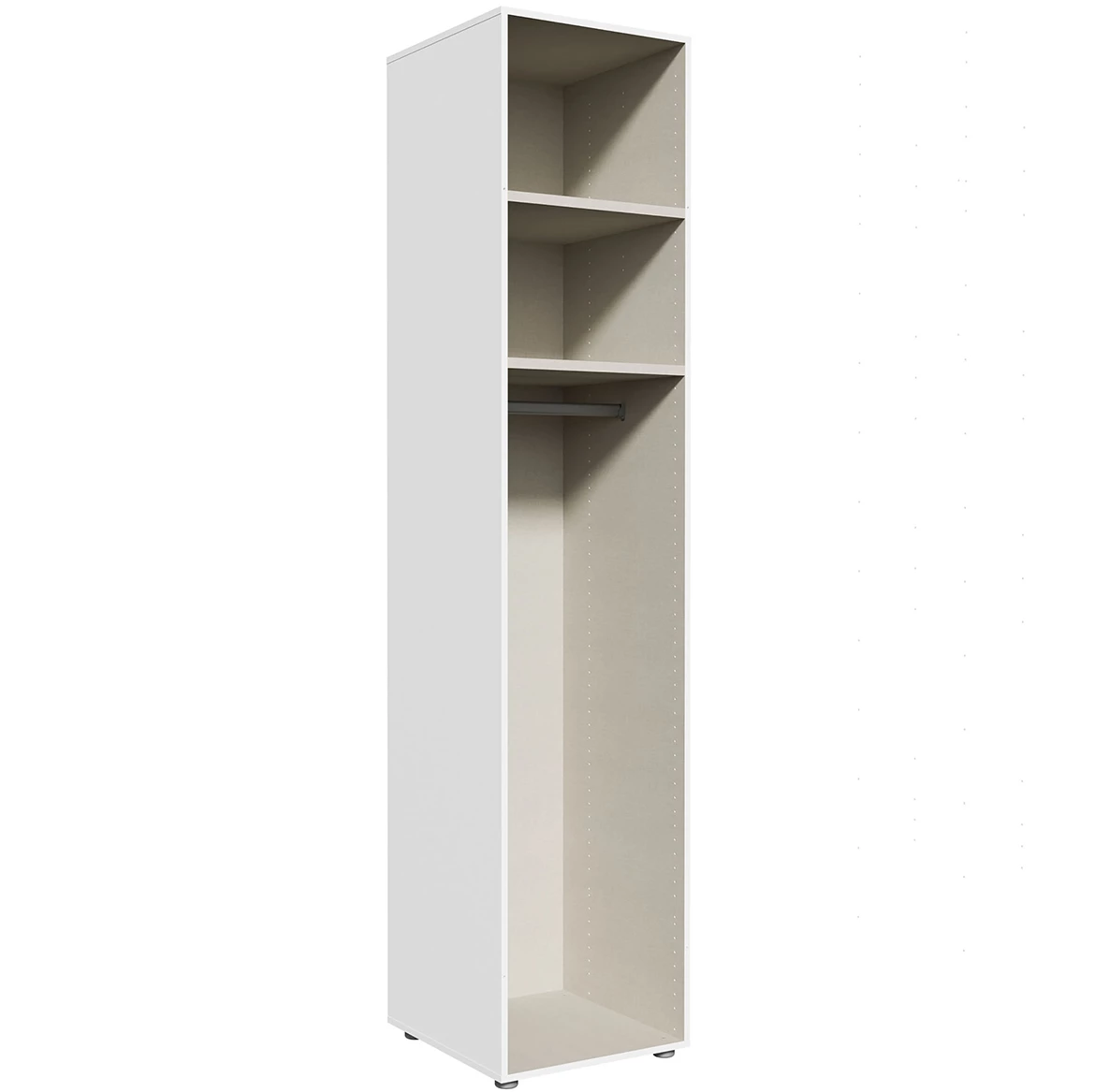 Moduklix korpus garderobera 49.7x230.1 cm beli