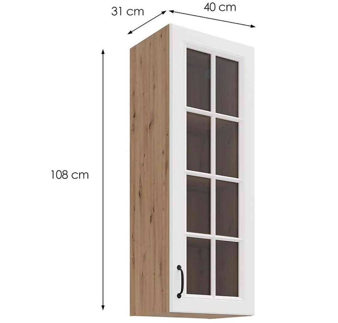 Kuhinjski ormaric Stilo bijeli/artisani 40GS-108 1F