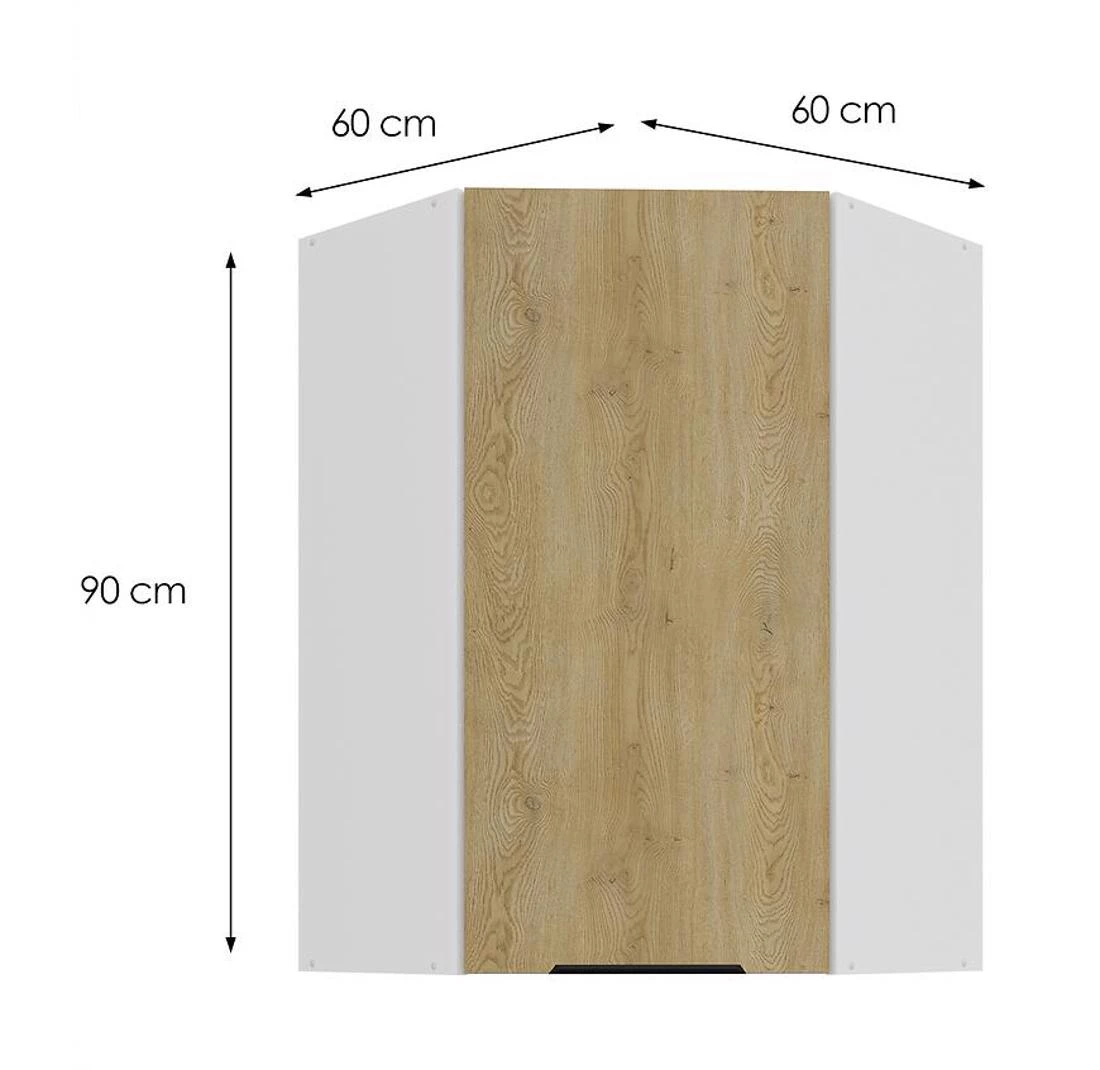 Cremona Bh kuhinjski ormaric 60X60 GN-90 1F (45°)
