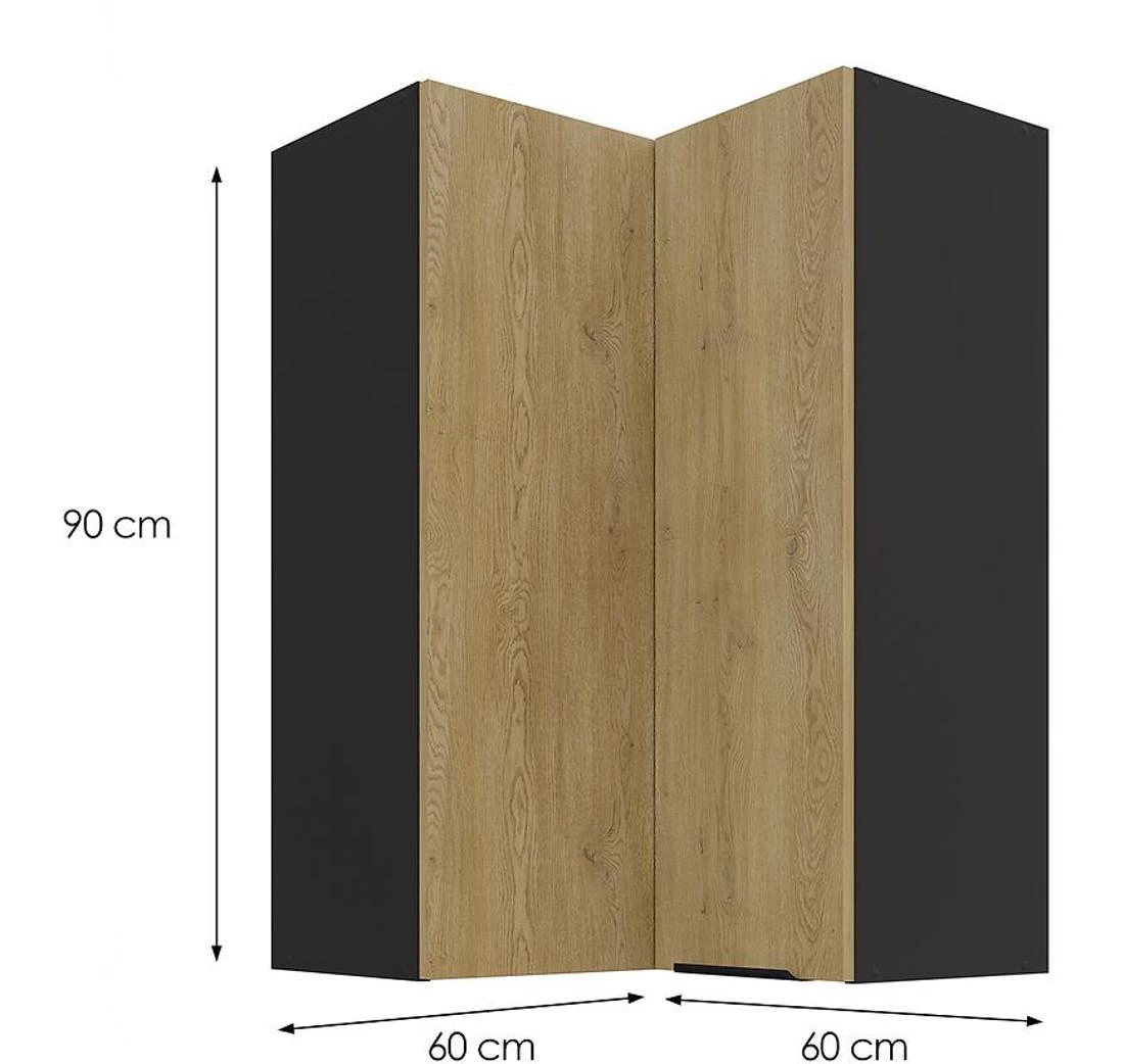 Cremona BL kuhinjski ormaric 60X60 GN-90 2F (90°)