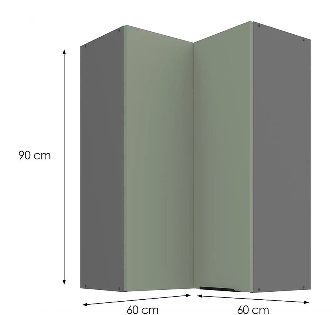 Kuhinjski ormaric Aria-SA/ANT sa zaštitom od otisaka prsti?u 60X60 GN-90 2F (90°)