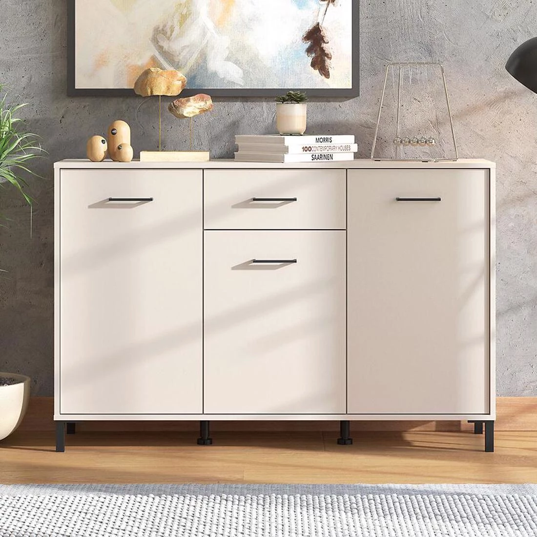 Vienne komoda 138x40x90 cm kašmir