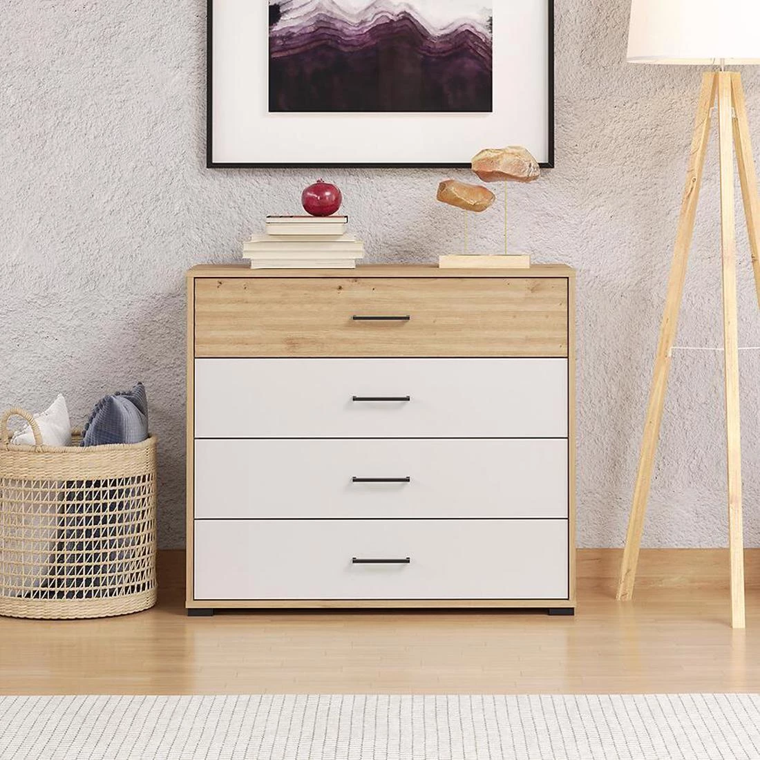 Modena komoda 93x40x82 cm artisan/kašmir