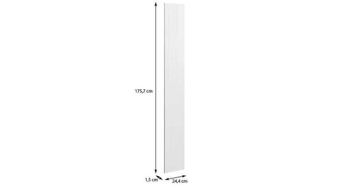 Moduklix fronta ormara 175,7x24,4 cm sjajno bela