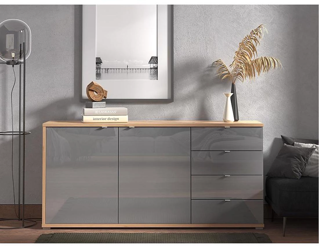 Andora 3K4F komoda 175,7x40x83,8 cm siva