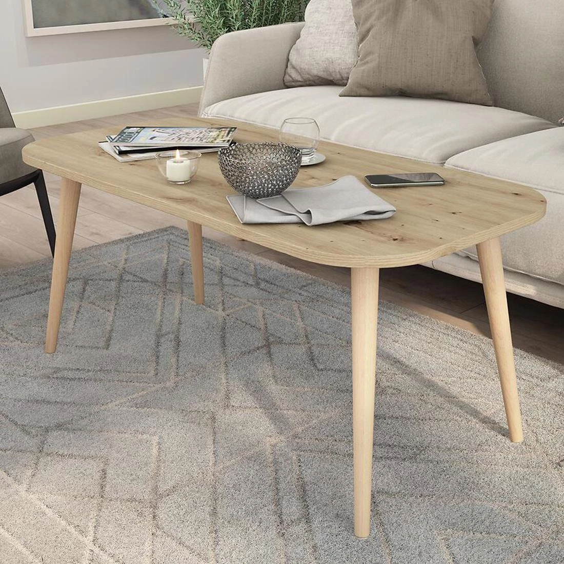 Porto stocic 55x110x46 hrast