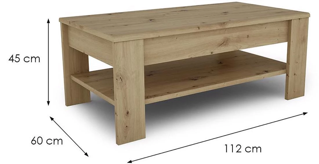 Laila stocic 60x112x45(66,6) hrast