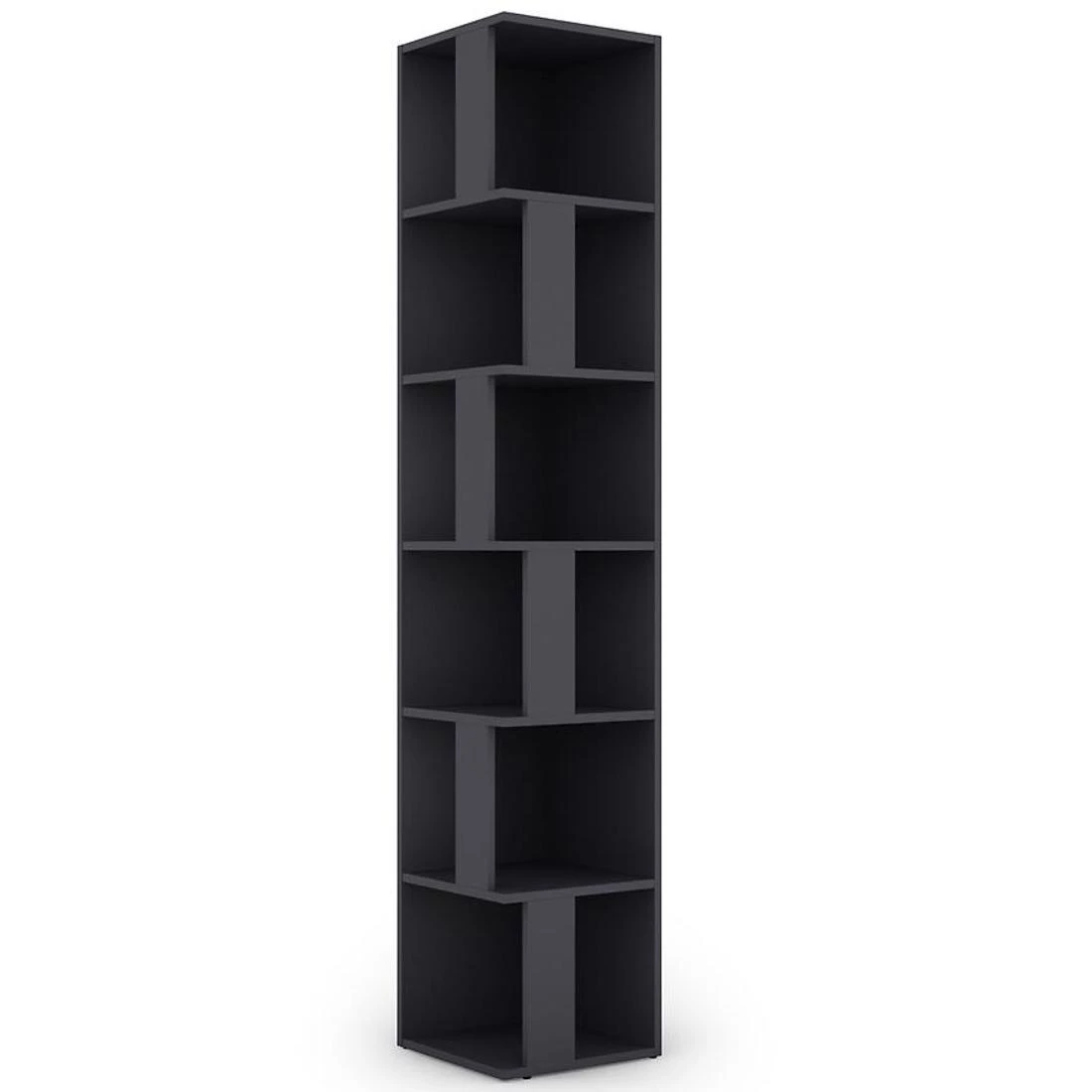 Tower polica za knjige 33,8x33,8x180,3 grafit