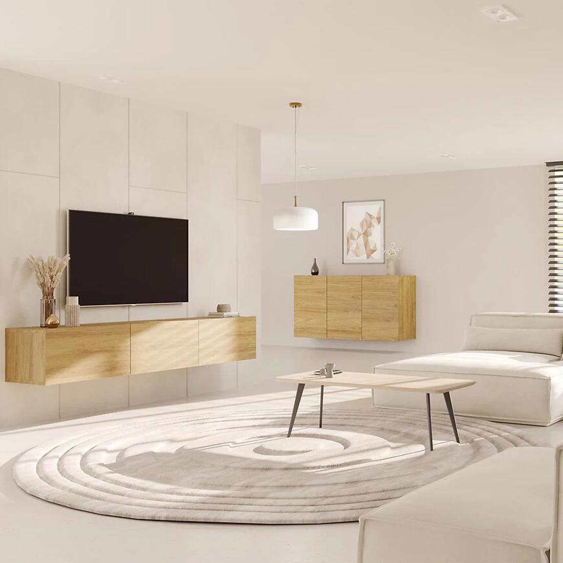 Dallas 160 TV stalak 160x35x29,6 natur