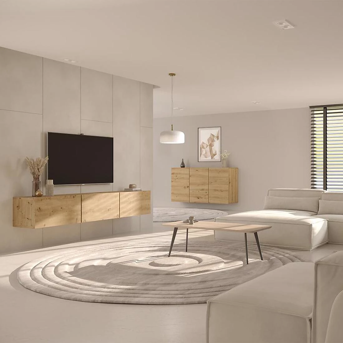 Dallas 160 TV stalak 160x35x29,6 natur