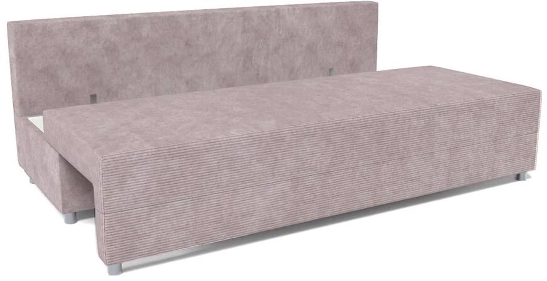 Fiore Poso 27 Paros 27 trosjed s ležajem i prostorom za odlagnje 281x120x90 cm rozi