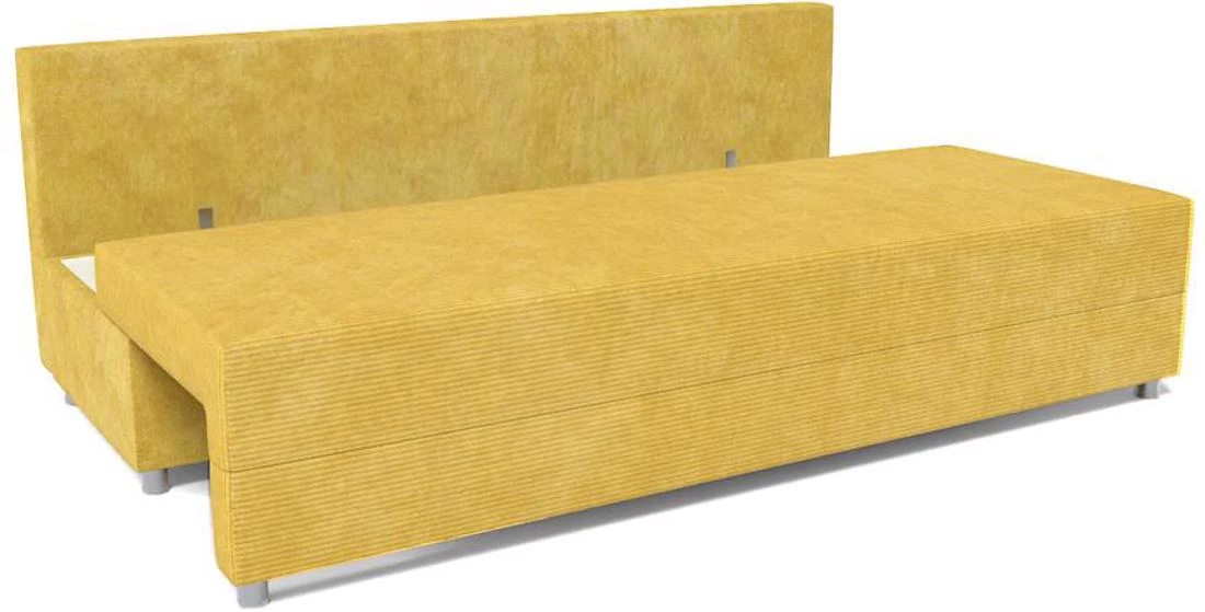 Fiore Poso 43 Paros 43 trosjed s ležajem i prostorom za odlagnje 281x120x90 cm žuti