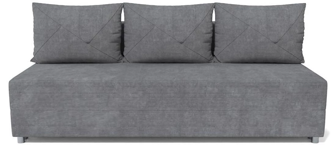 Fiore Poso 22 Paros 22 trosjed s ležajem i prostorom za odlagnje 281x120x90 cm sivi