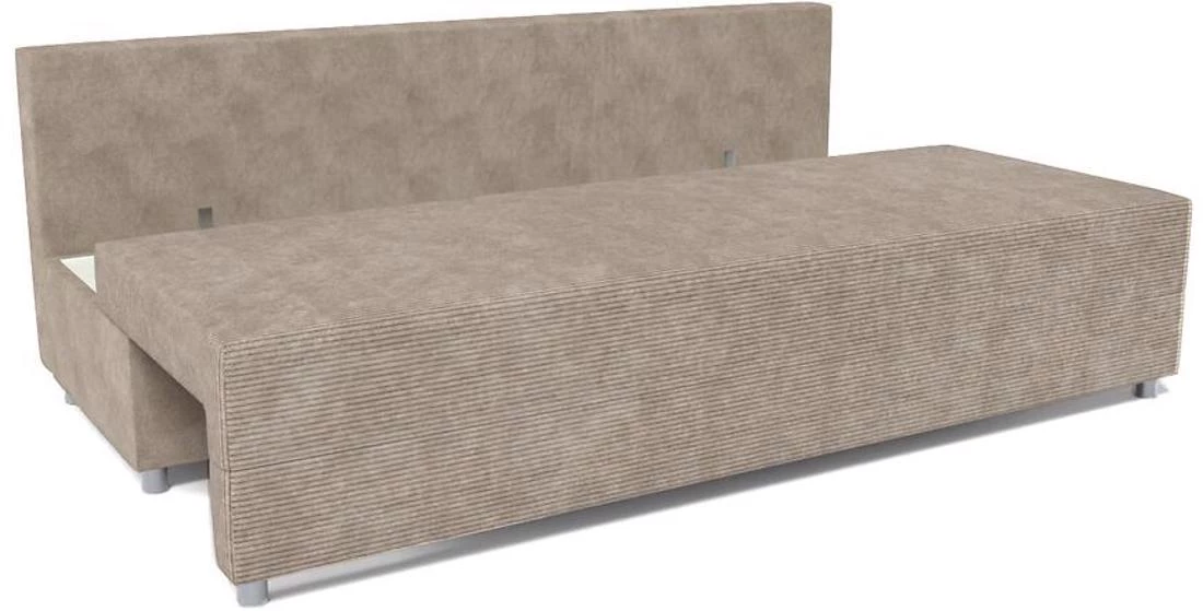 Fiore Poso 2 Paros 2 trosjed s ležajem i prostorom za odlagnje 281x120x90 cm bež