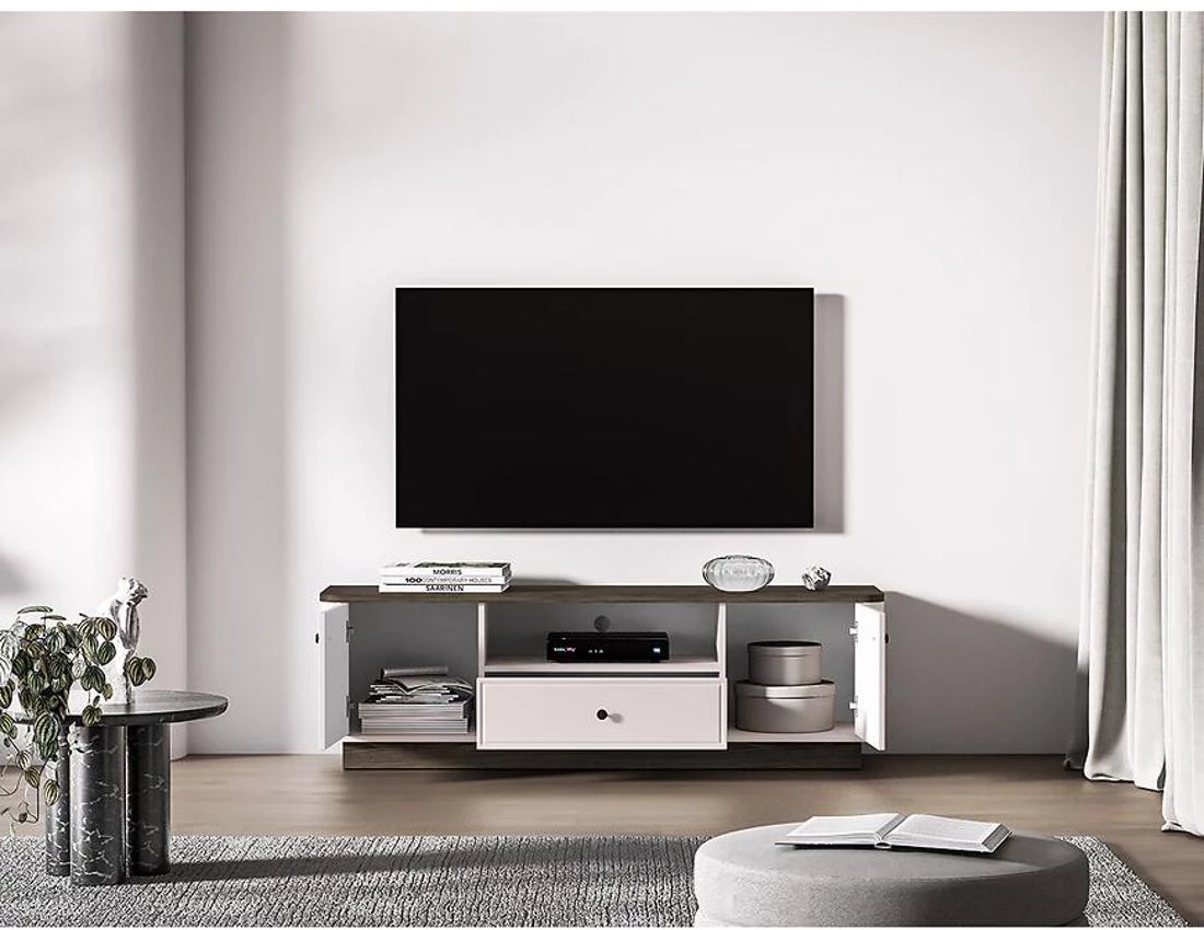 Vilavio 05 TV komode 160x40x50 hrast/kašmir