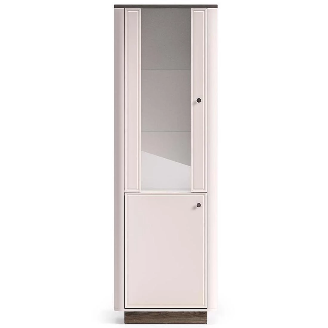 Vilavio vitrina 65x40x200 hrast/kašmir