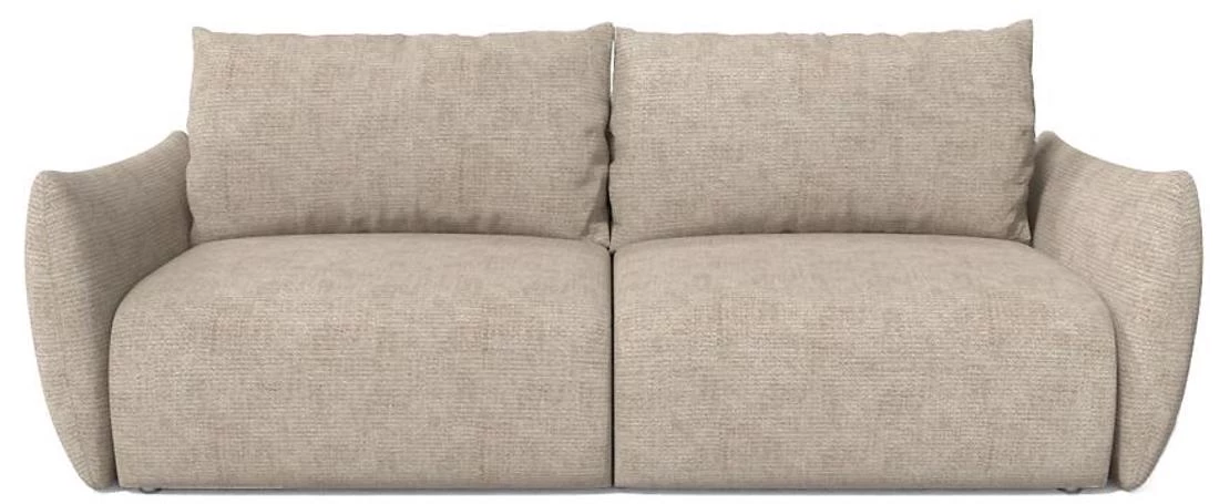 Isadoria Astra 3 trosjed s ležajem i prostorom za odlagnje 240x107x90 cm bež