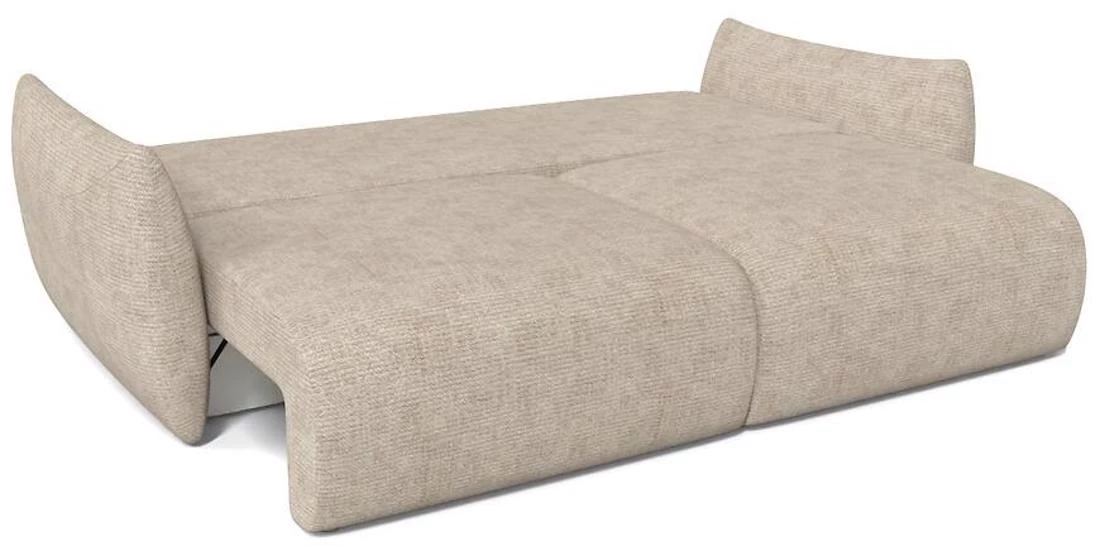 Isadoria Astra 3 trosjed s ležajem i prostorom za odlagnje 240x107x90 cm bež