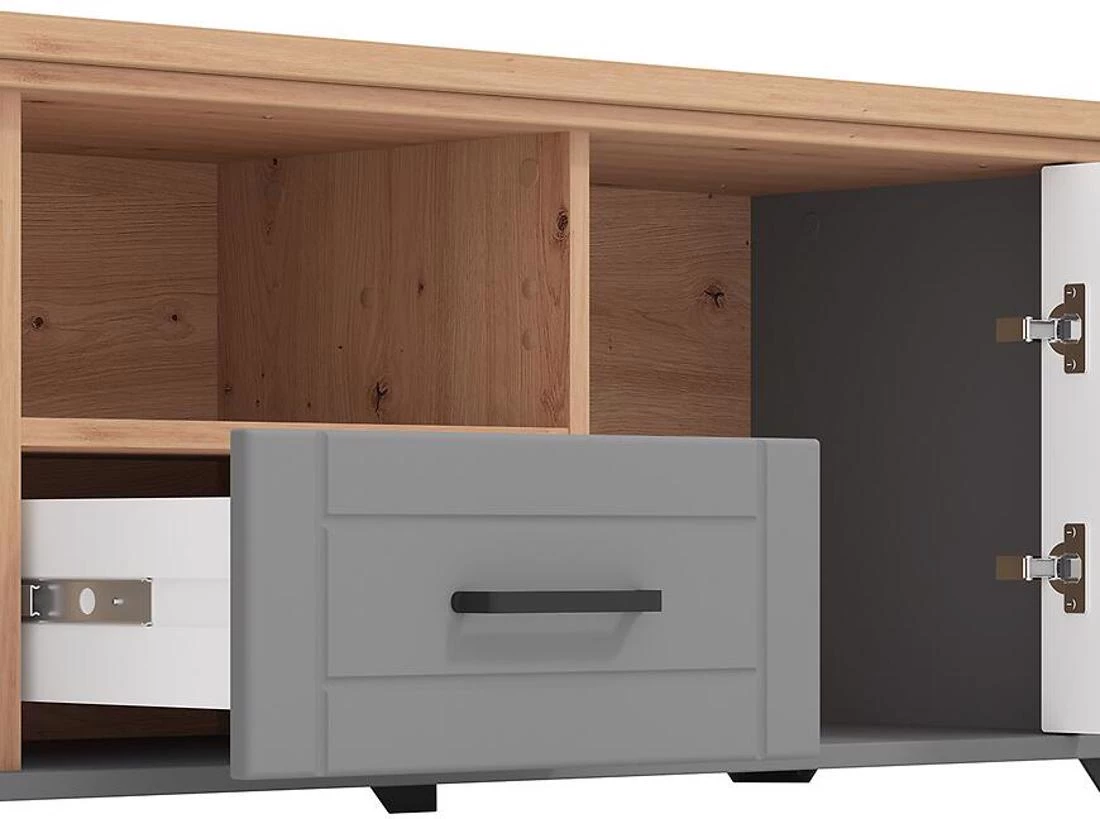 Valencia TV stalak 147x41x47,5 grafit/artisan