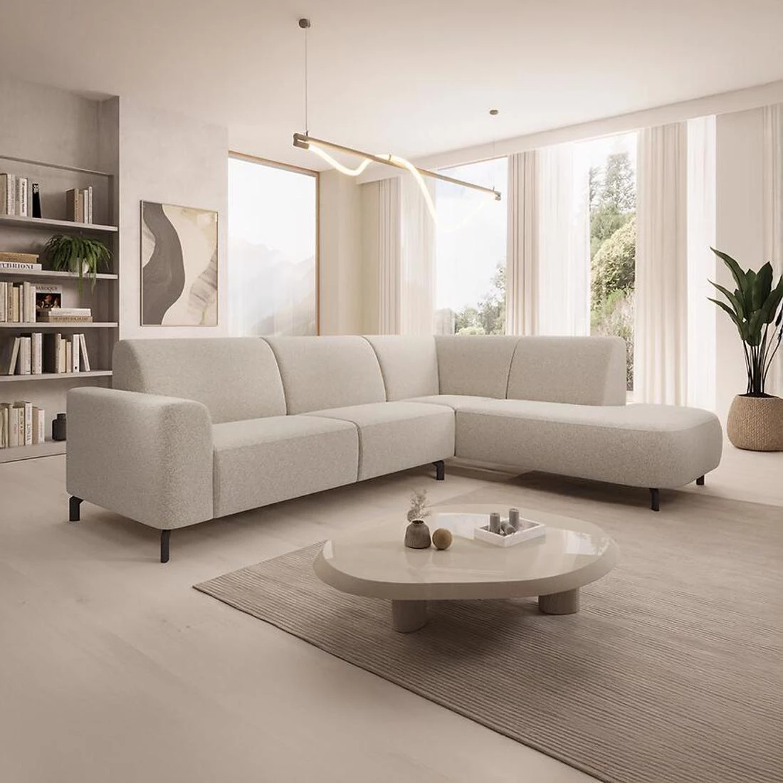 Ugaona sofa bez funkci?e za spavanje Imperio B+2+Longue Eclipse 5