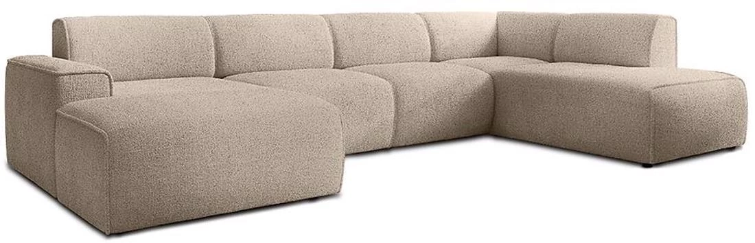 Pado U Now or Never 05 ugaona garnitura 415x218x78 cm cappuccino desna