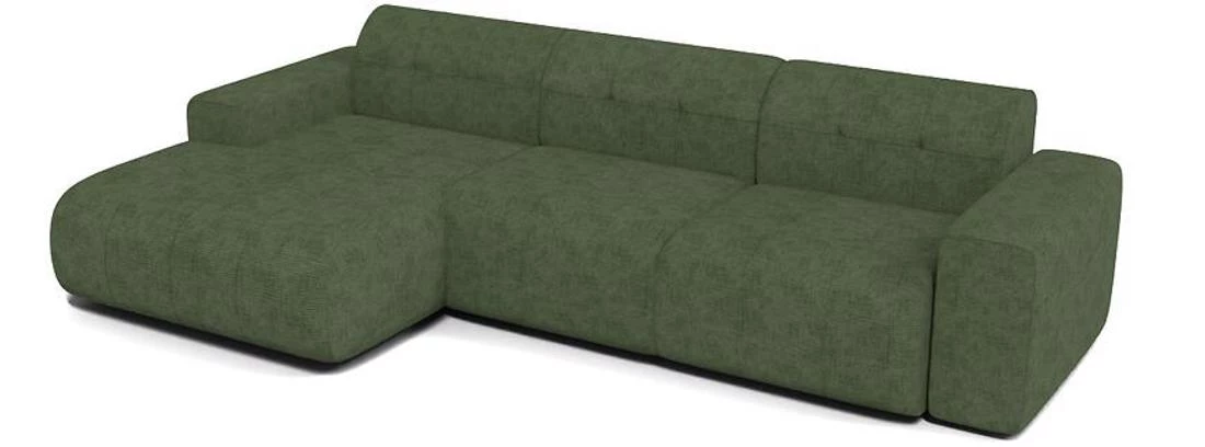 Napoli Astra 11 ugaona garnitura 310x165x78 cm zelena lijeva
