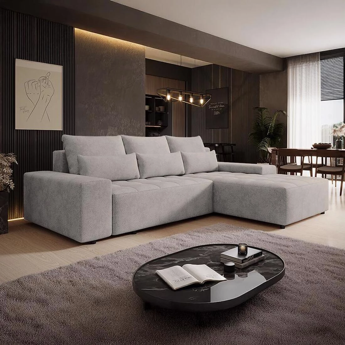 Ugaona sofa sa funkci?om spavanja Kanada Perfekt harmoni 04 univerzalna