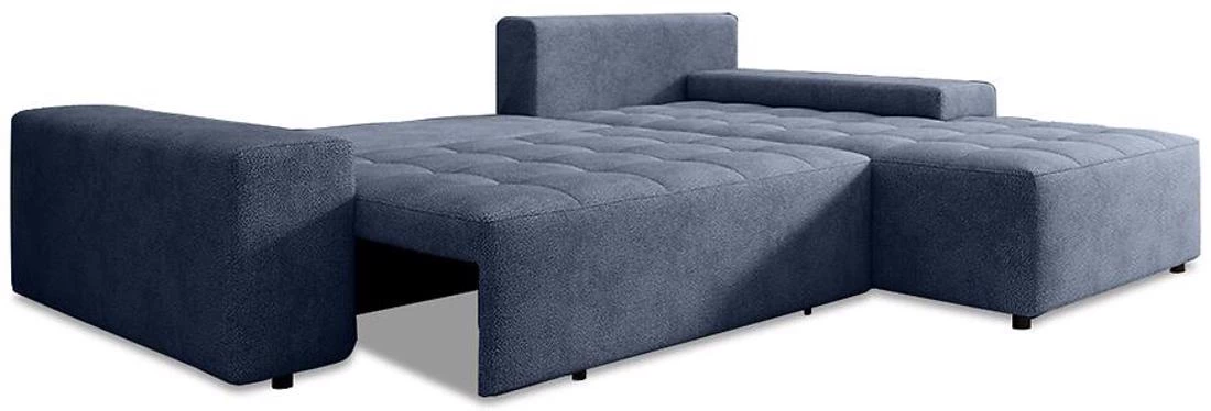 Canada Perfect Harmony 77 ugaoa garnitura sa ležajem i prostorom za odlaganje 280x194x88 cm plava re
