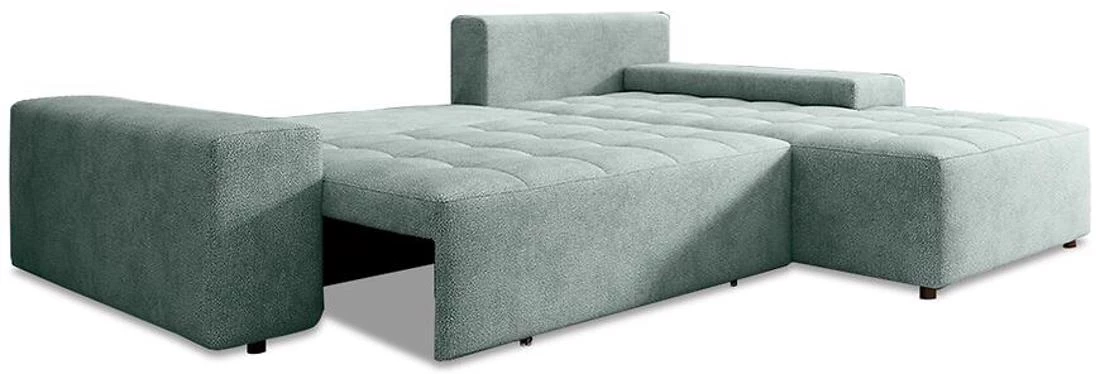 Canada Perfect Harmony 72 ugaoa garnitura sa ležajem i prostorom za odlaganje 280x194x88 cm svijetlo