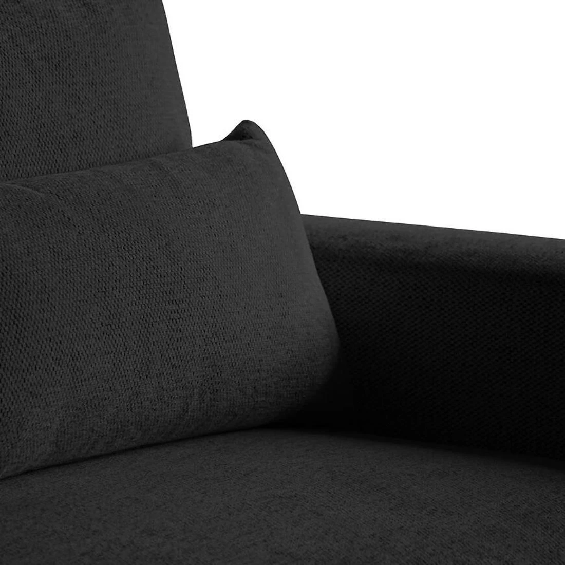 Benny L Modesto 489 ugaona garnitura sa ležajem i prostorom za odlaganje 270x186x81 cm tamno siva de