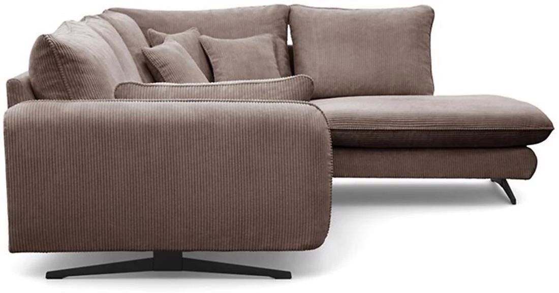 Prince L Poso 02 kutna garnitura 315x225x90 cm bež desna