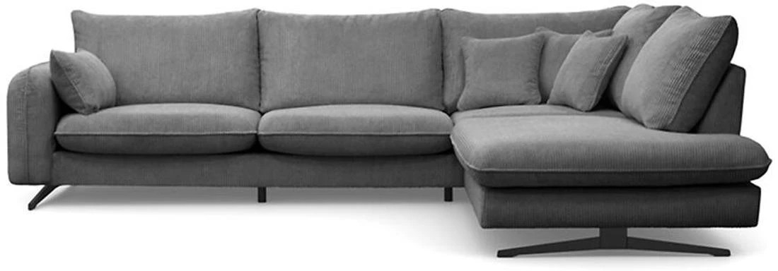 Prince L Poso 60 kutna garnitura 315x225x90 cm siva desna