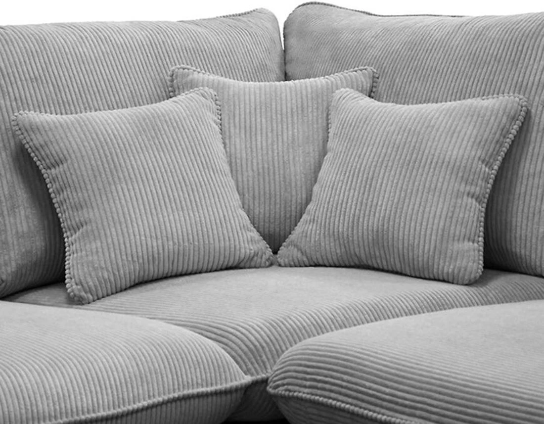 Prince L Poso 55 kutna garnitura 315x225x90 cm siva desna
