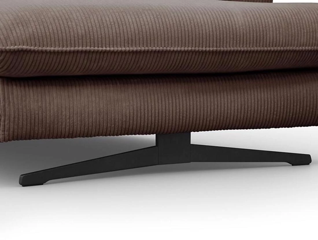 Prince L Poso 06 ugaona garnitura 315x225x90 cm smeda leva