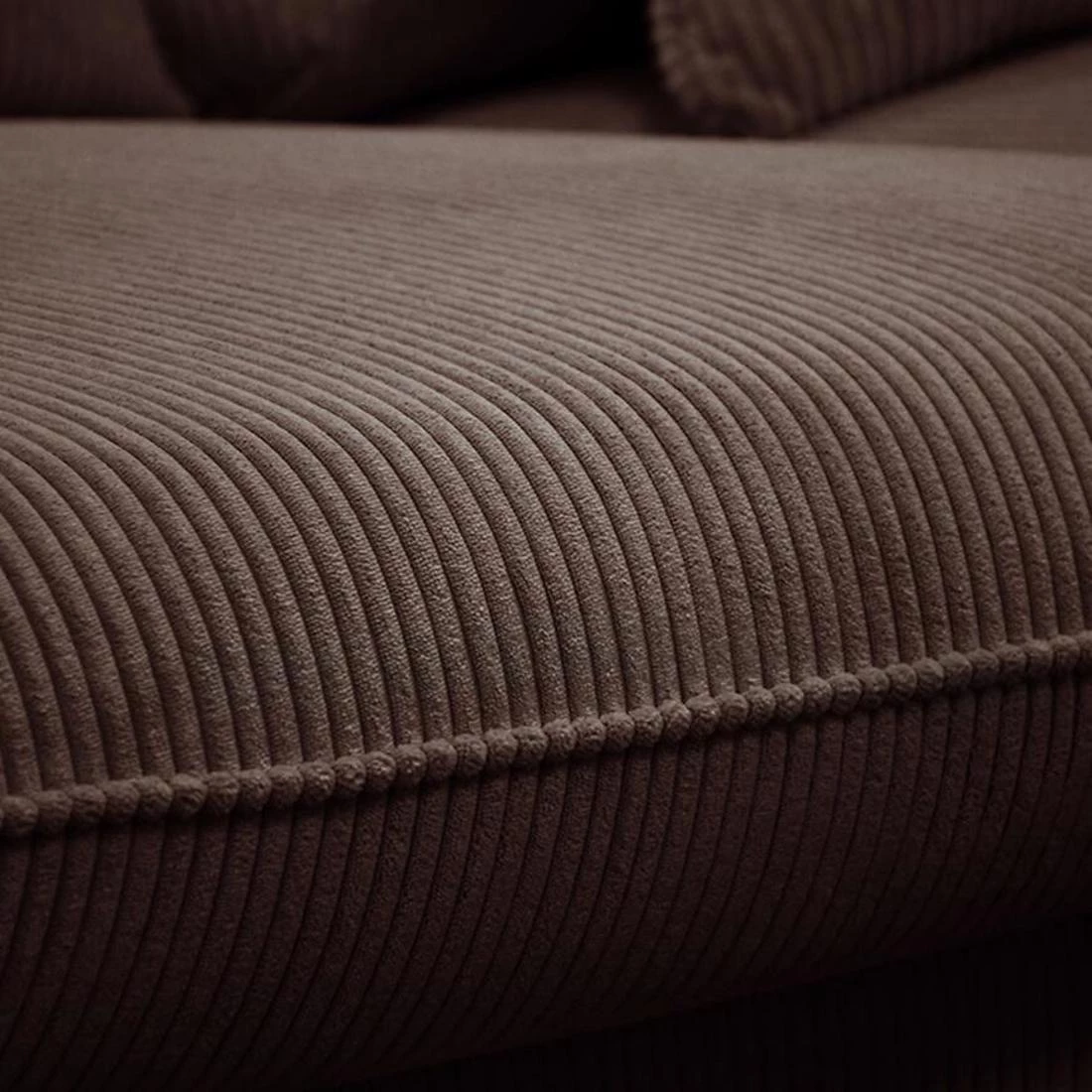 Prince L Poso 06 ugaona garnitura 315x225x90 cm smeda leva