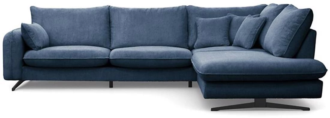 Prince L Poso 05 kutna garnitura 315x225x90 cm plava desna